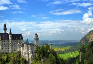 Castelo Neuschwanstein em Baviera