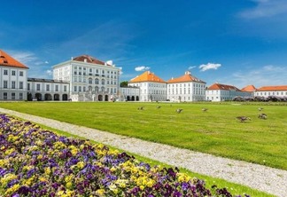Área do Nymphenburg Palace Park em Munique