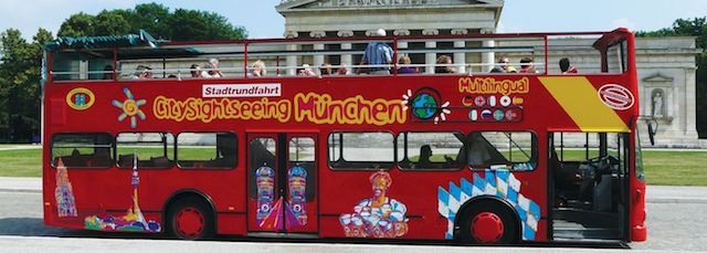 Passeio de ônibus turístico em Munique
