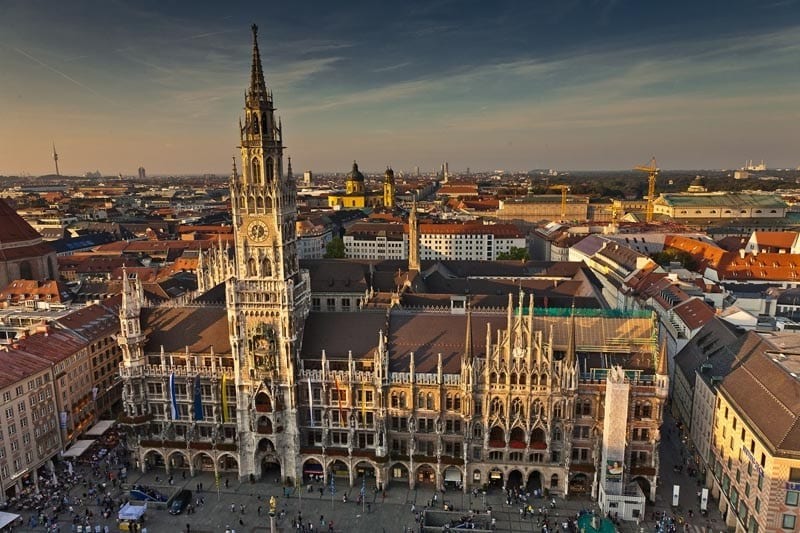 Marienplatz em Munique