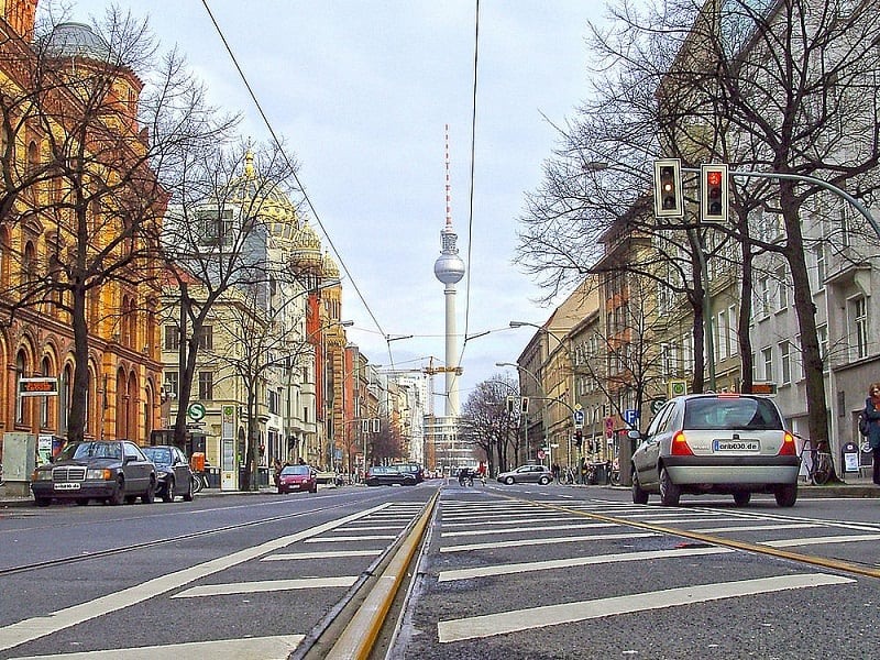 Oranienburger Strasse em Berlim