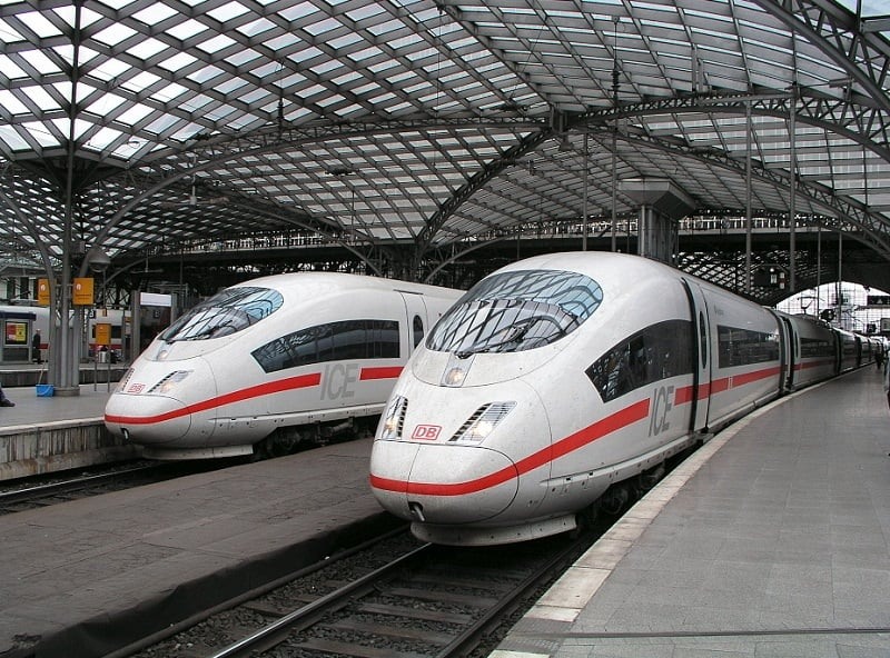 Trem de Colônia a Berlim
