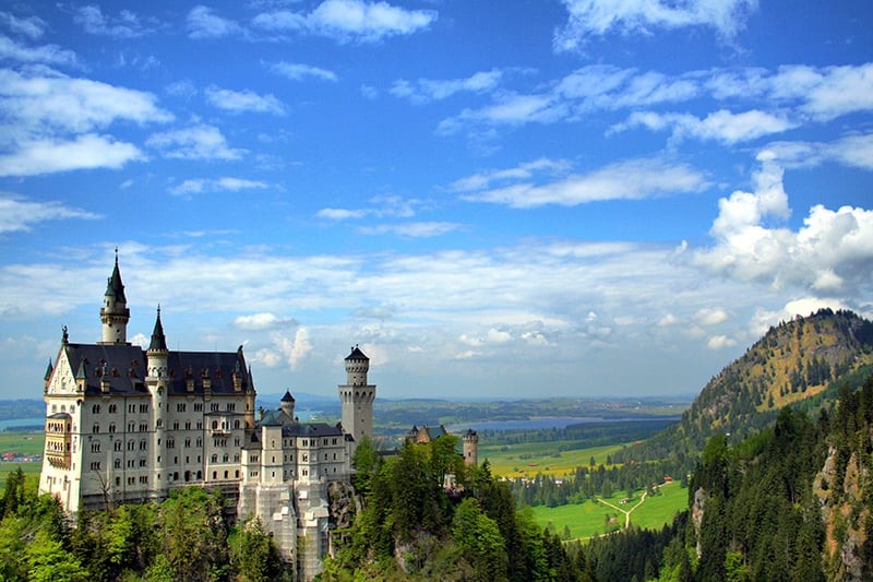 História do Castelo Neuschwanstein na Baviera