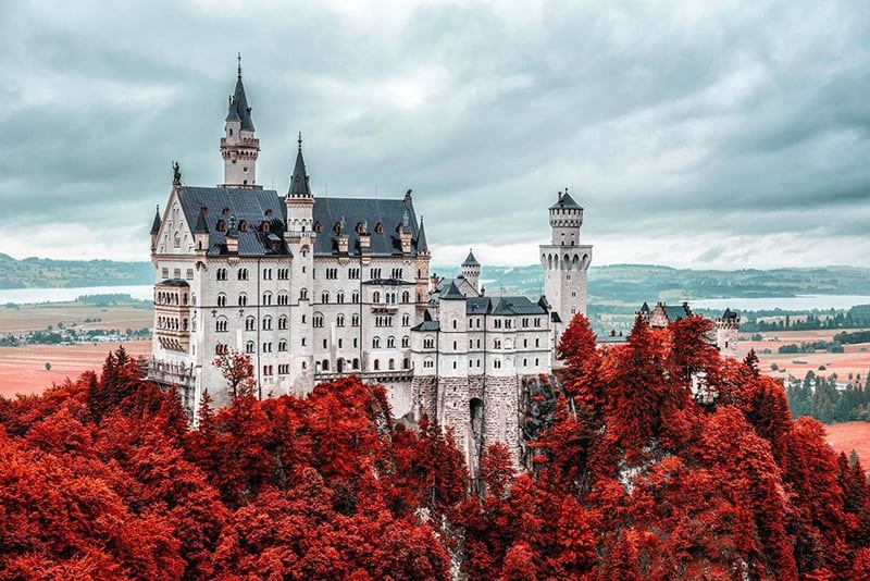 História do Castelo Neuschwanstein na Baviera