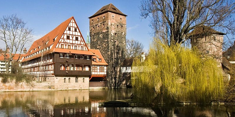 Cidade de Nuremberg na Baviera