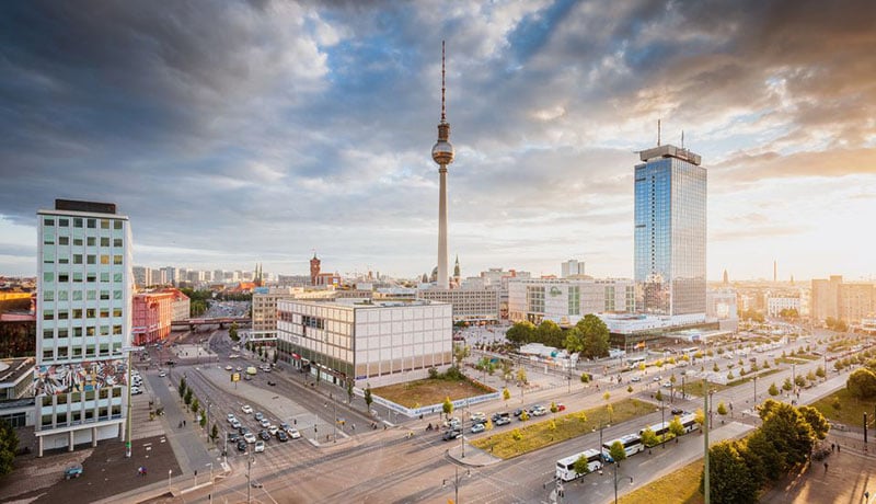 Alexanderplatz em Berlim