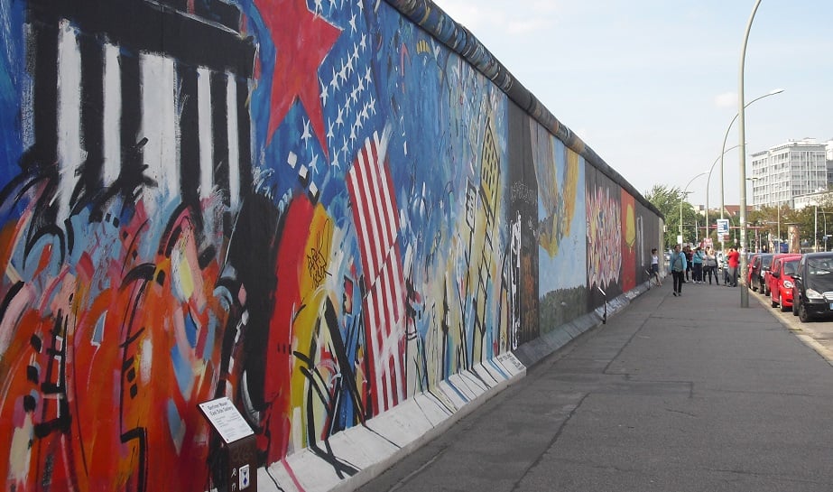 Muro de Berlim - desenhos