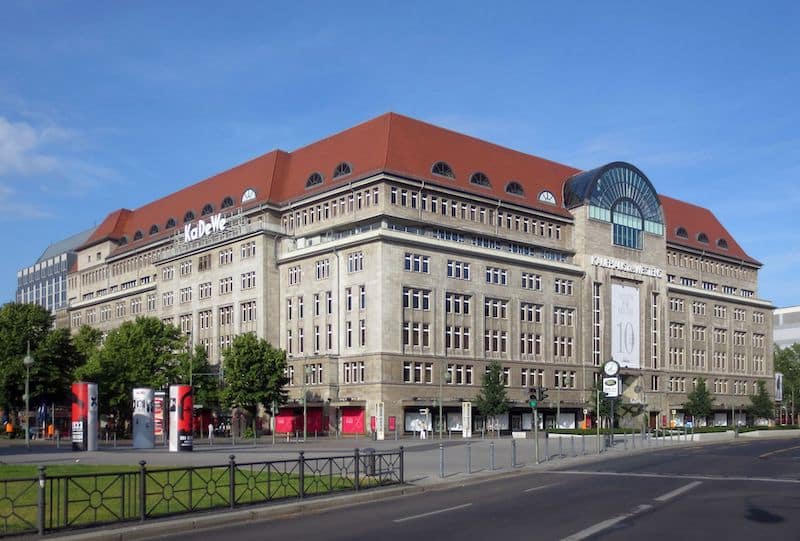 Fachada da Kaufhaus des Westens em Berlim