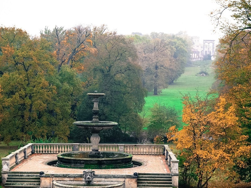 Parque Schlosspark Charlottenburg em Berlim