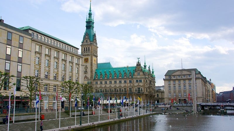 Rathaus em Hamburgo