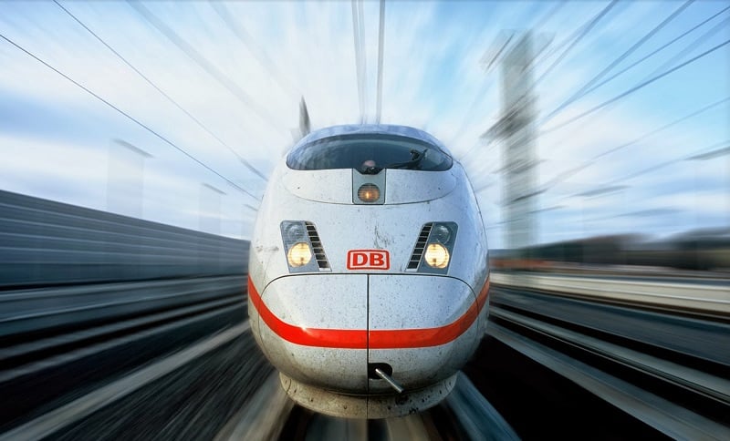 Trem de alta velocidade na Alemanha