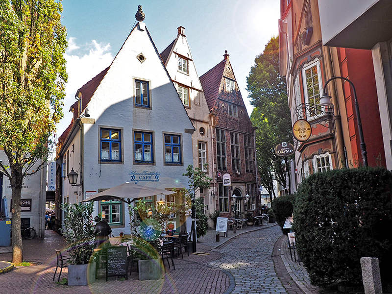 Bairro Schnoor Viertel em Bremen