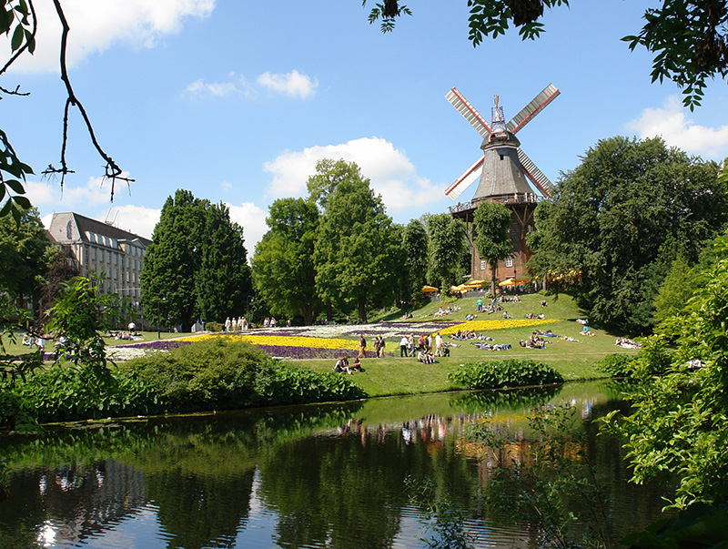 Parque Wallanlagen em Bremen