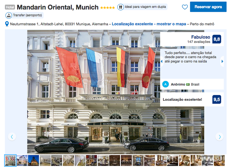 Hotel Mandarin Oriental em Munique