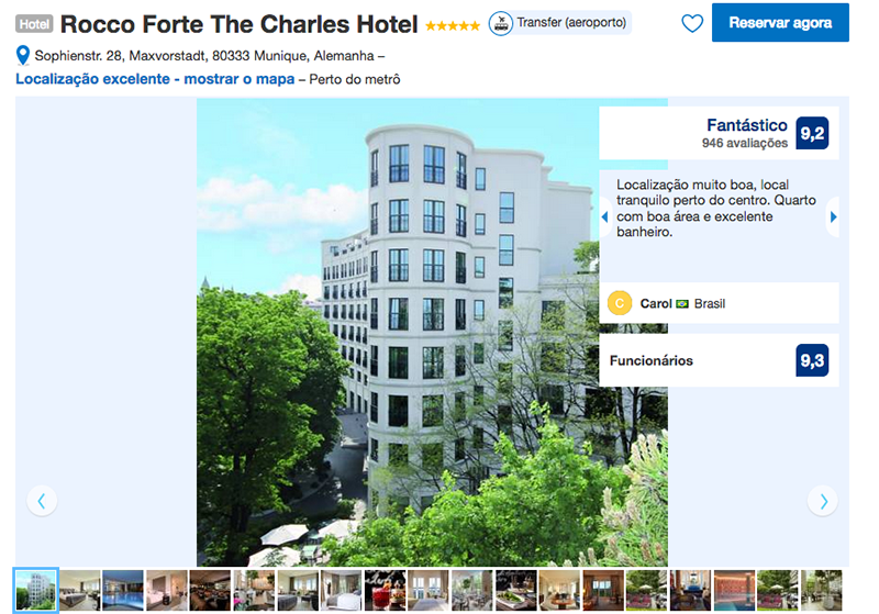 Rocco Forte The Charles Hotel em Munique
