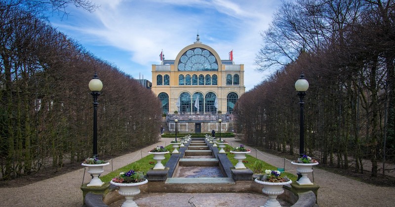 Vista exterior do Jardim Botânico em Colônia